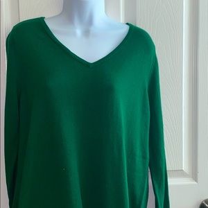 Ny&co two pocket green sweater